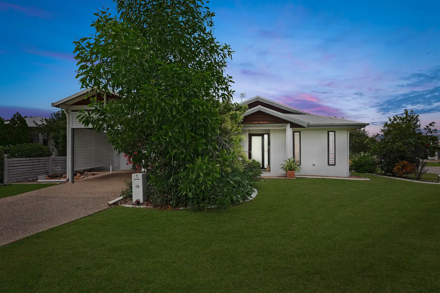 Main view of Homely semi-detached listing, 1/40 Edenbridge Drive, Kirwan QLD 4817