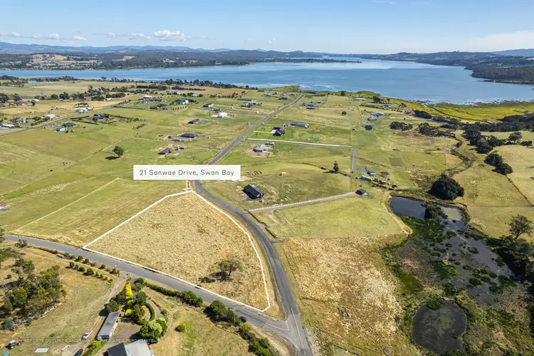 Main view of Homely land listing, 21 Sanwae Drive, Swan Bay TAS 7252