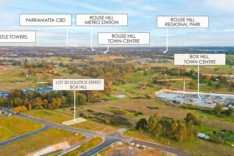 Fifth view of Homely land listing, LOT 30 Solstice Street, Box Hill NSW 2765