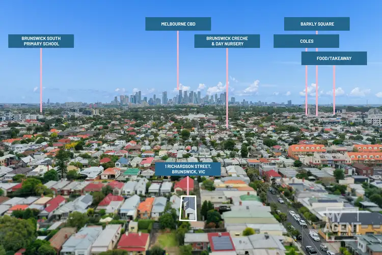 Second view of Homely house listing, 1 Richardson Street, Brunswick VIC 3056