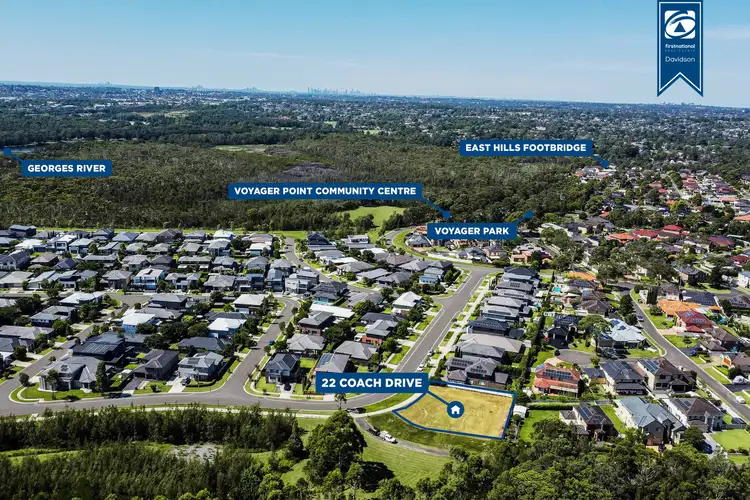 Main view of Homely land listing, 22 Coach Drive, Voyager Point NSW 2172