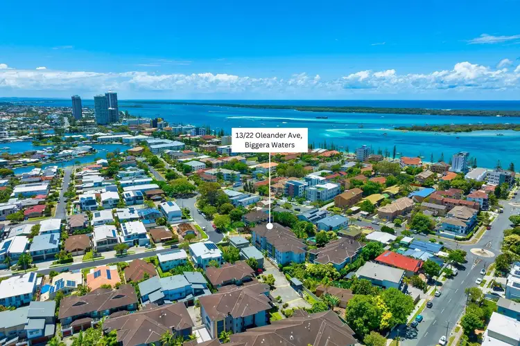 Fifth view of Homely apartment listing, 13/22 Oleander Avenue, Biggera Waters QLD 4216