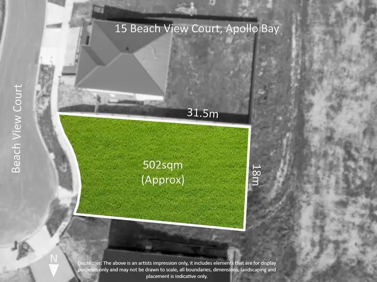 Third view of Homely land listing, 15 Beach View Court, Apollo Bay VIC 3233