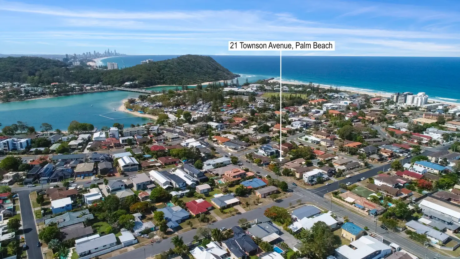 Main view of Homely house listing, 21 Townson Avenue, Palm Beach QLD 4221