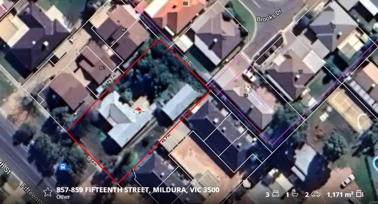Main view of Homely house listing, 857-859 Fifteenth Street, Mildura VIC 3500