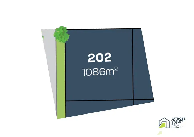 Third view of Homely land listing, LOT 202 Lyons Street, Rosedale VIC 3847