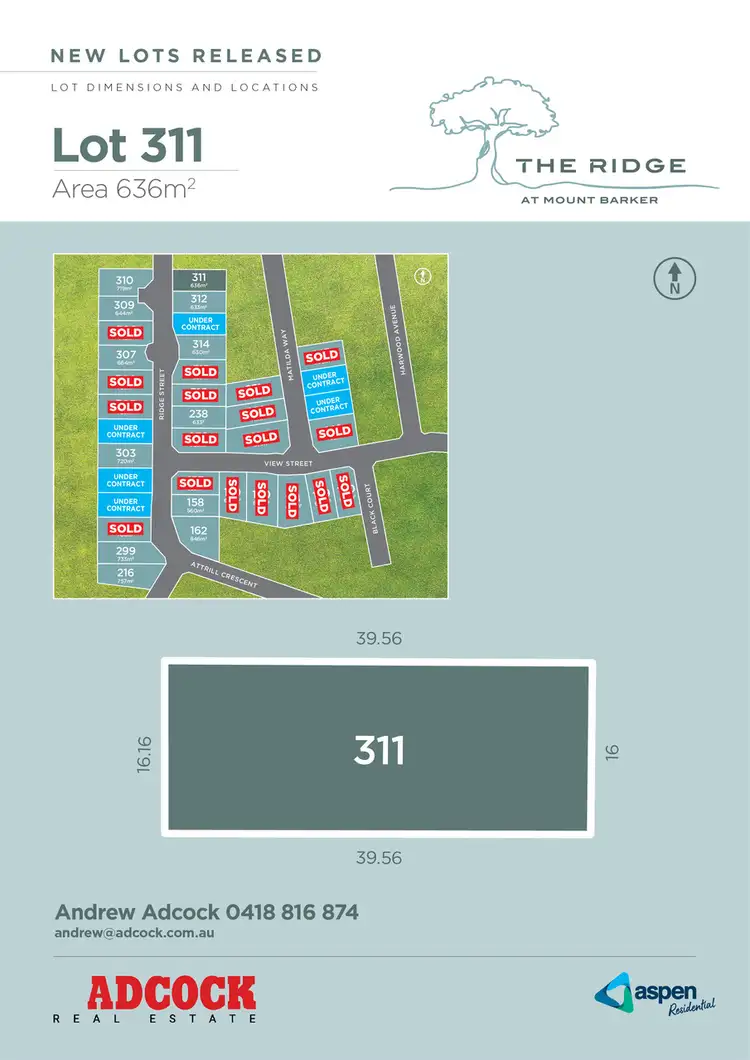 Fifth view of Homely land listing, Lot 311 Ridge Street, Mount Barker SA 5251