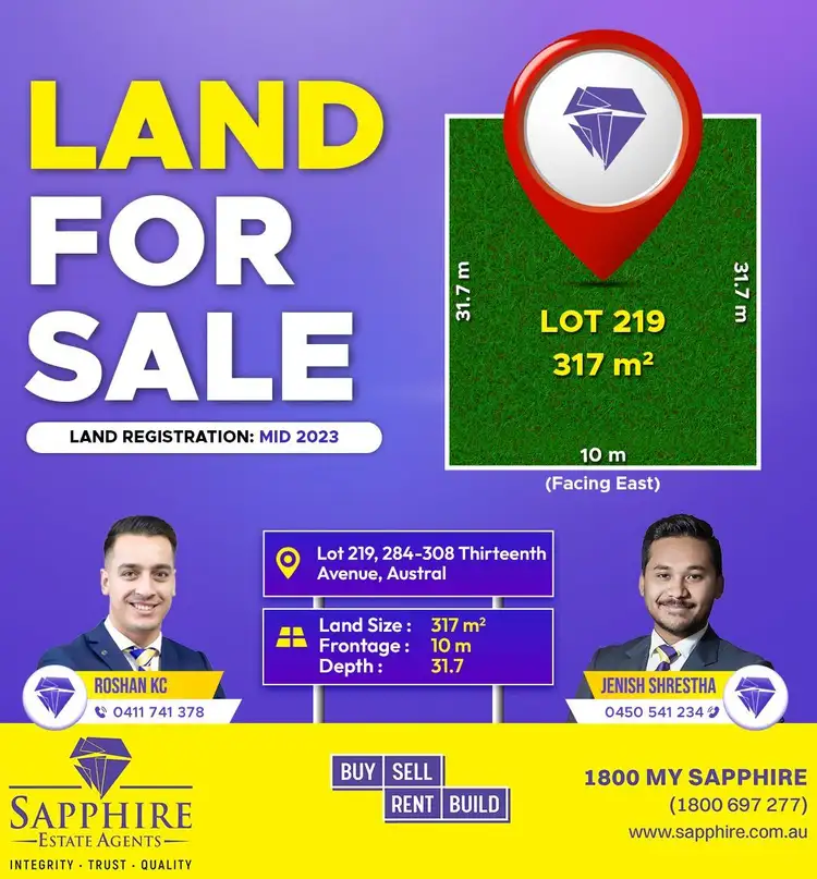 Sixth view of Homely land listing, LOT 219, 284-310 Thirteenth Avenue, Austral NSW 2179