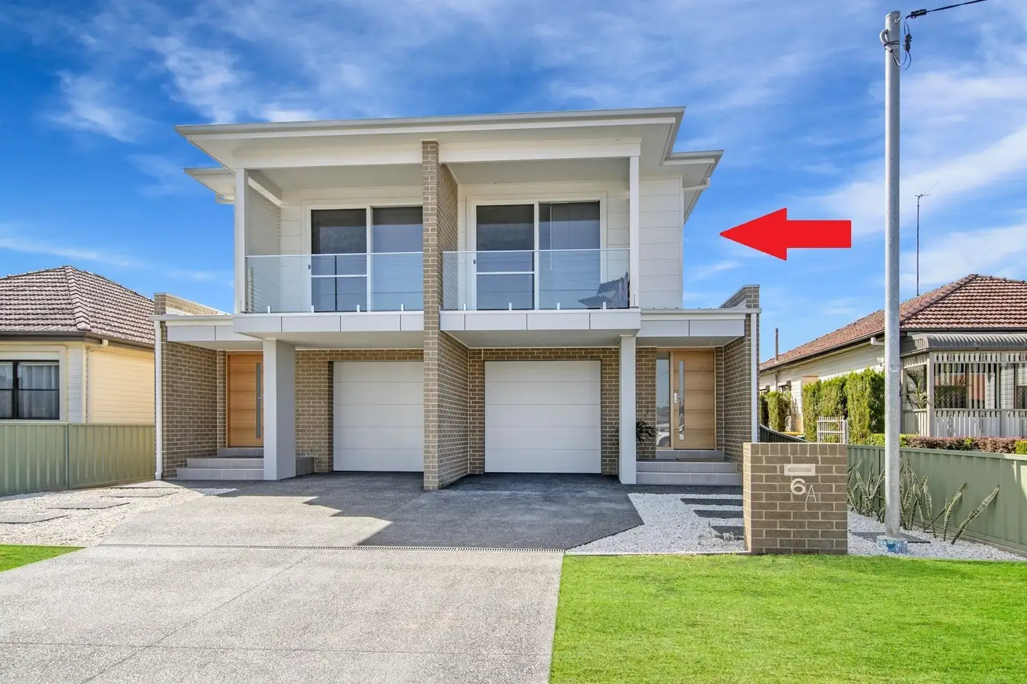Main view of Homely semi-detached listing, 6A Henley Street, New Lambton NSW 2305