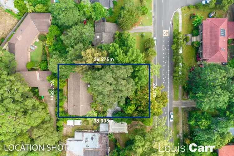 Main view of Homely land listing, 36 Britannia Road, Castle Hill NSW 2154