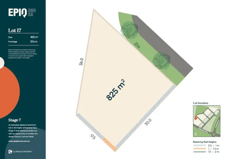 Main view of Homely land listing, LOT 17 Release 7 Epiq, Lennox Head NSW 2478