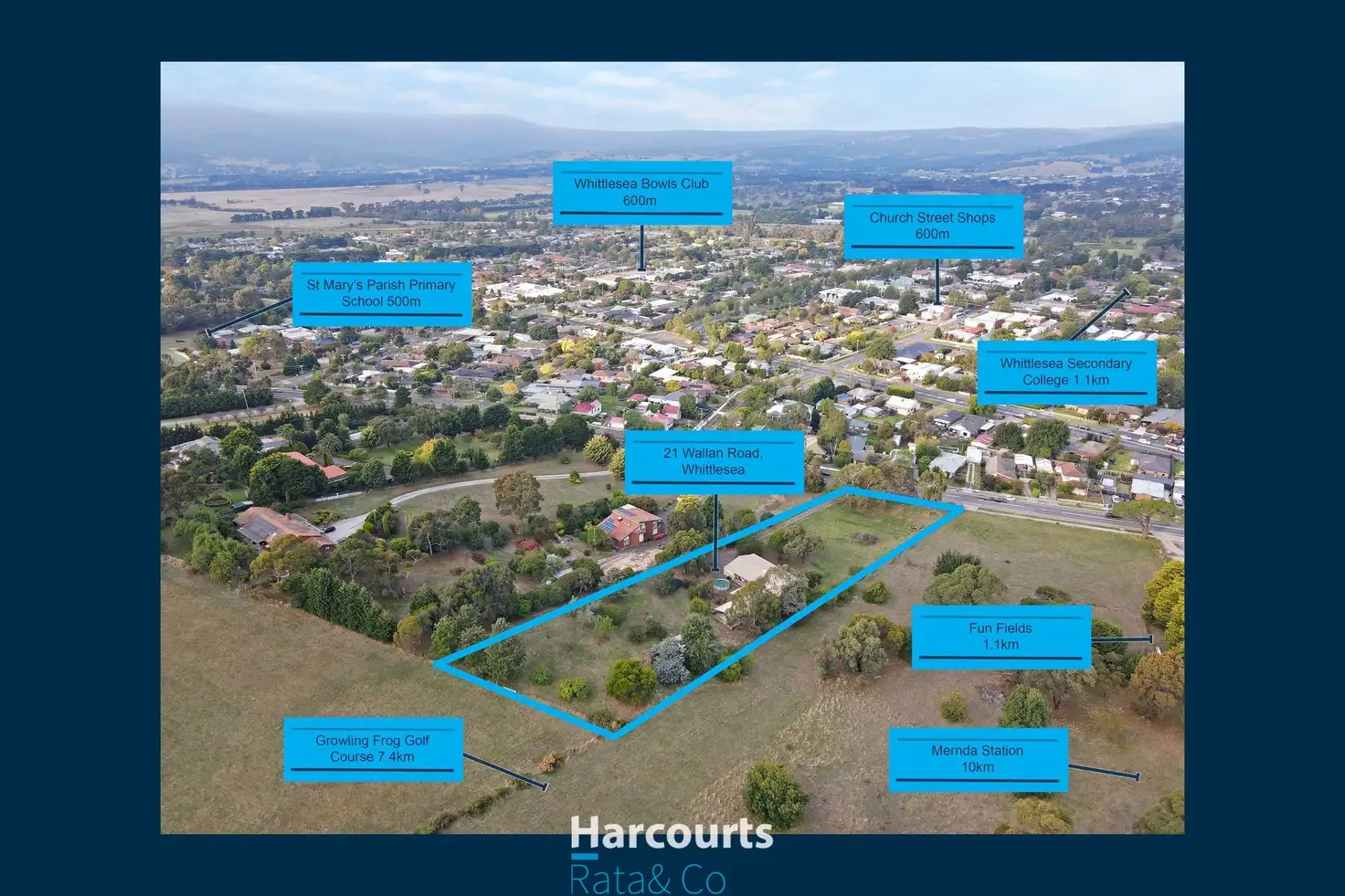 Main view of Homely rural property listing, 21 Wallan Road, Whittlesea VIC 3757