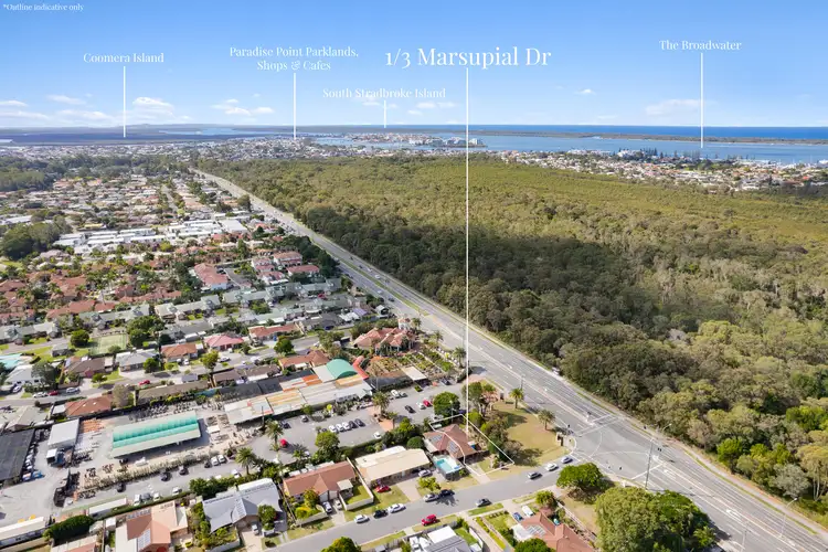 Second view of Homely semi-detached listing, 1/3 Marsupial Drive, Coombabah QLD 4216