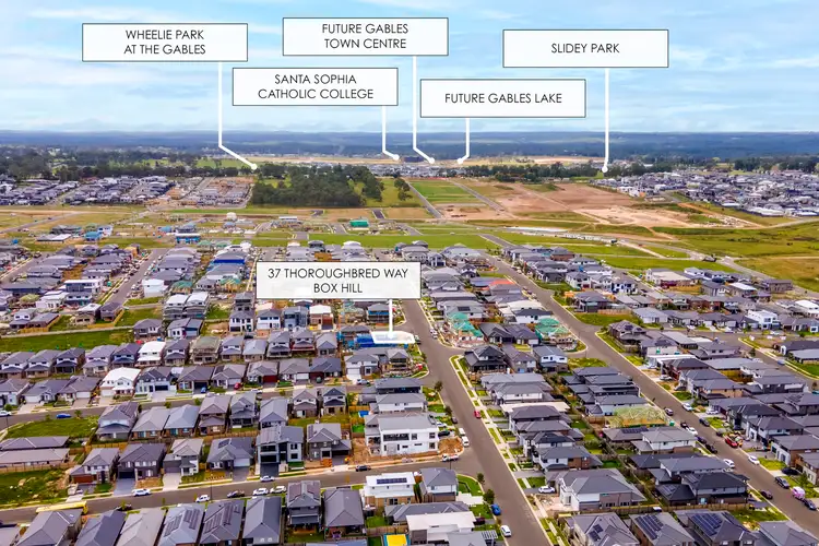 Third view of Homely land listing, 37 Thoroughbred Way, Box Hill NSW 2765