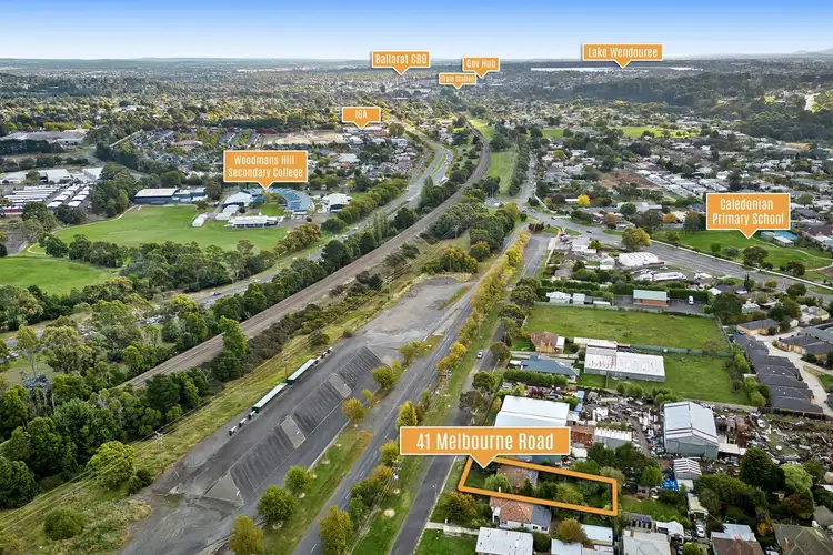 Second view of Homely house listing, 41 Melbourne Road, Brown Hill VIC 3350