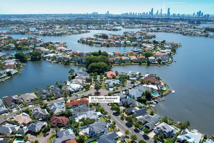 Second view of Homely house listing, 36 Clipper Boulevard, Clear Island Waters QLD 4226