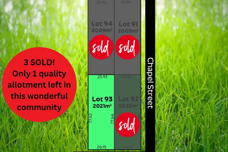 LOT 93 St Georges Street, Willunga SA 5172