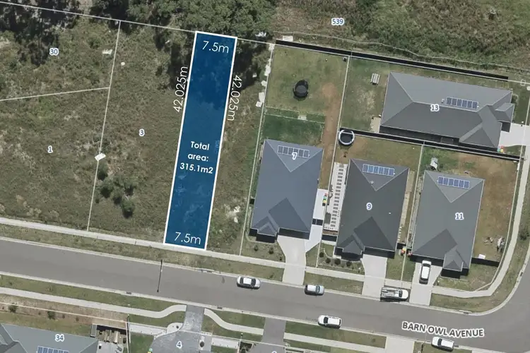Third view of Homely land listing, 5 Barn Owl Avenue, Wadalba NSW 2259