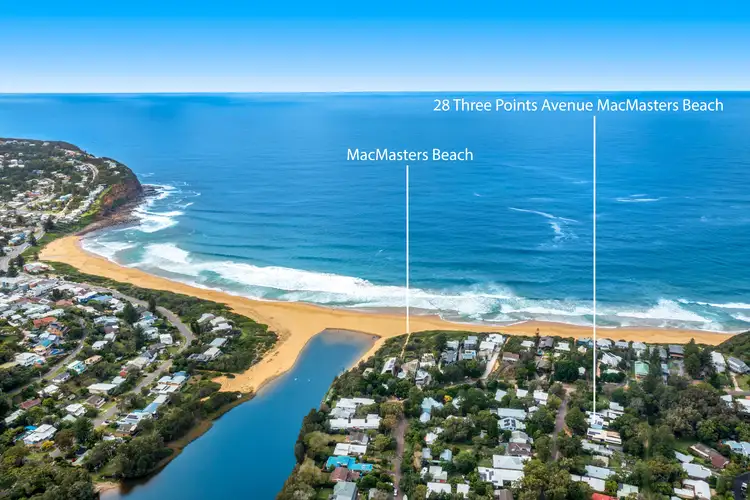 Second view of Homely house listing, 28 Three Points Avenue, Macmasters Beach NSW 2251