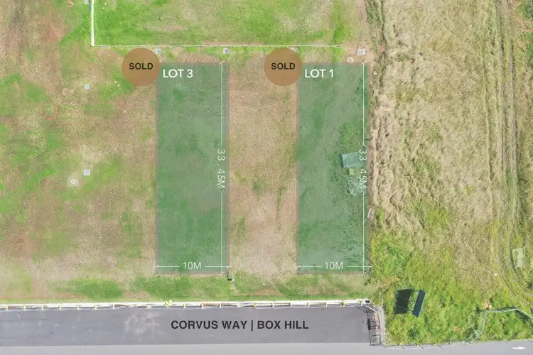 Main view of Homely land listing, Lot 1 Corvus Way, Box Hill NSW 2765