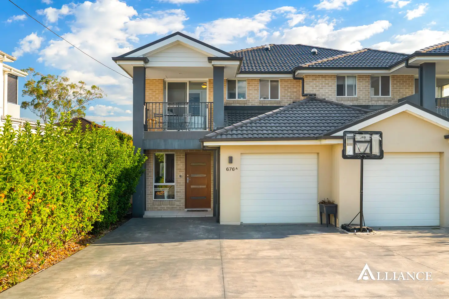 Main view of Homely semi-detached listing, 676A Henry Lawson Drive, East Hills NSW 2213