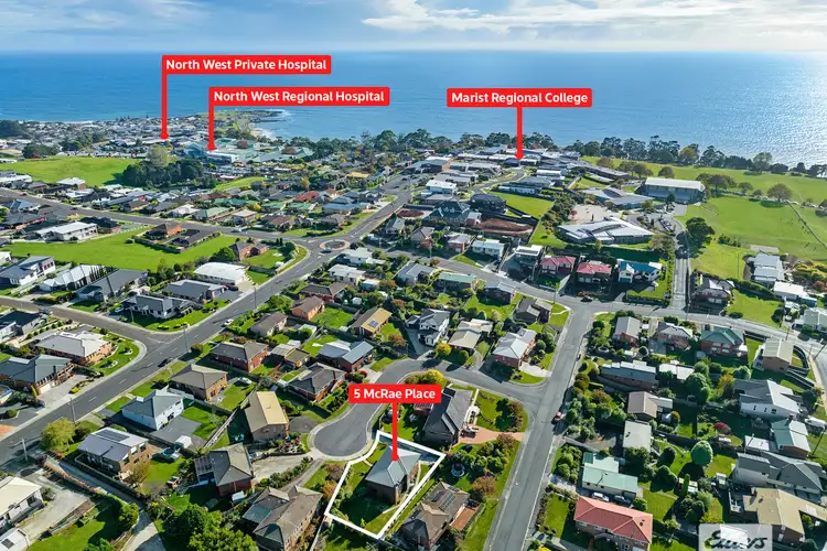 Second view of Homely house listing, 5 McRae Place, Park Grove TAS 7320