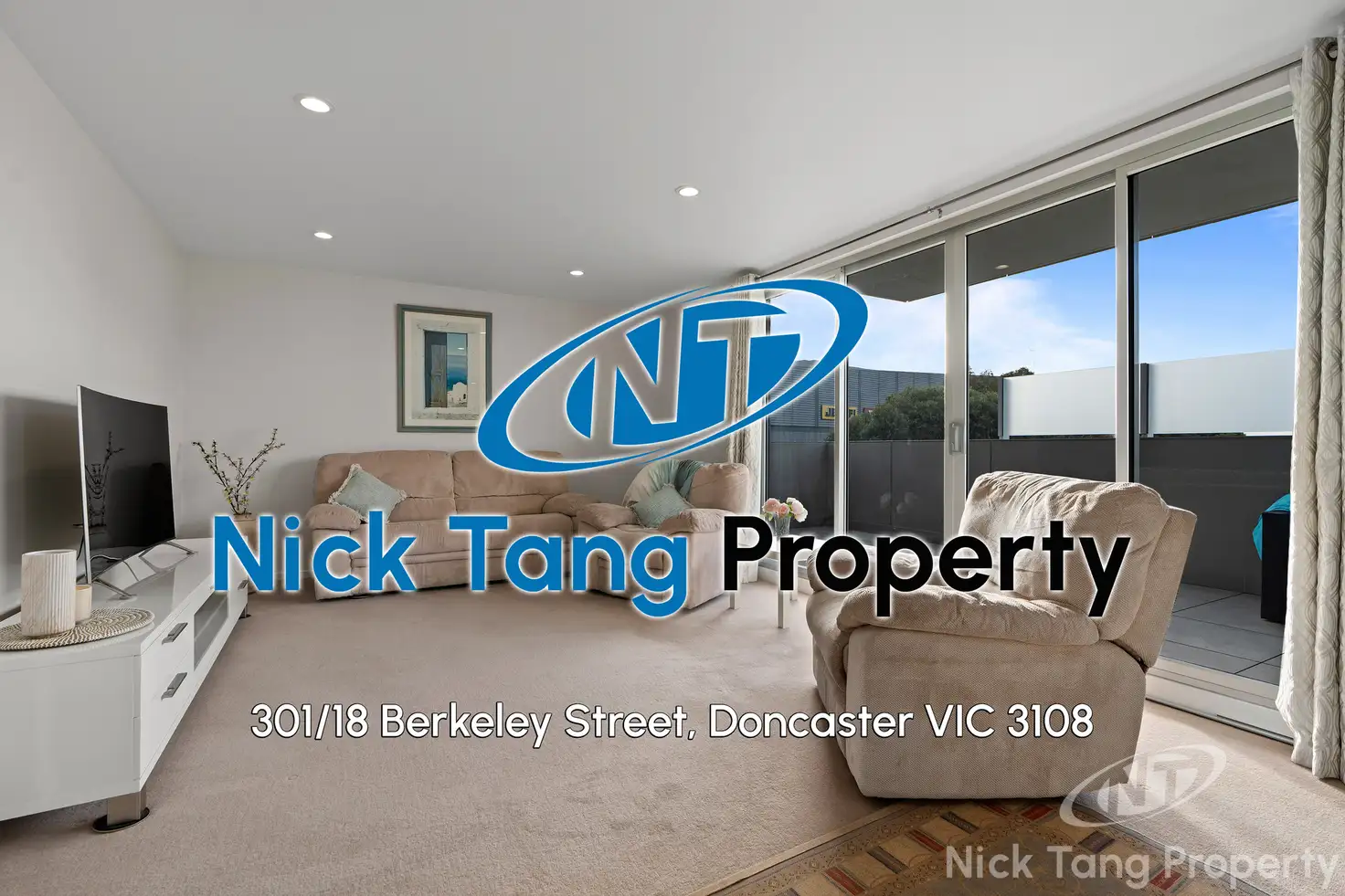 Main view of Homely apartment listing, 301/18 Berkeley Street, Doncaster VIC 3108