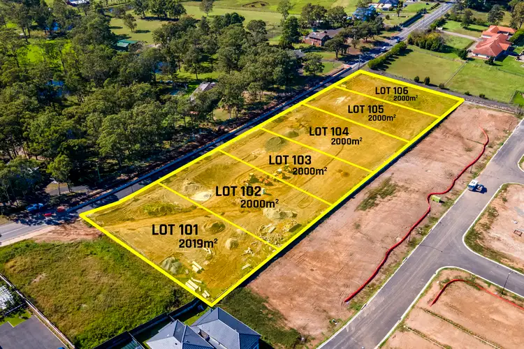 Main view of Homely land listing, 190-194 Old Pitt Town Road, Box Hill NSW 2765
