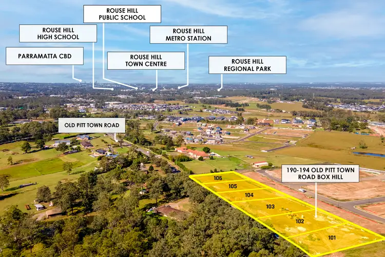 Fourth view of Homely land listing, 190-194 Old Pitt Town Road, Box Hill NSW 2765