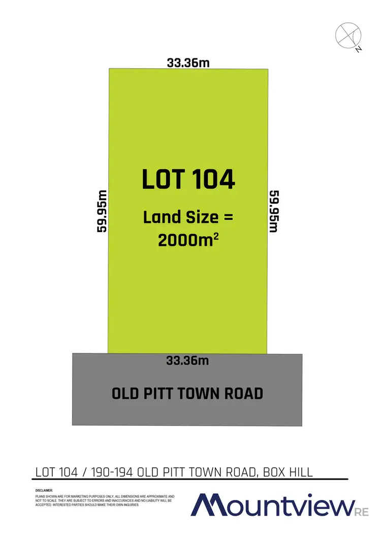 Seventh view of Homely land listing, 190-194 Old Pitt Town Road, Box Hill NSW 2765