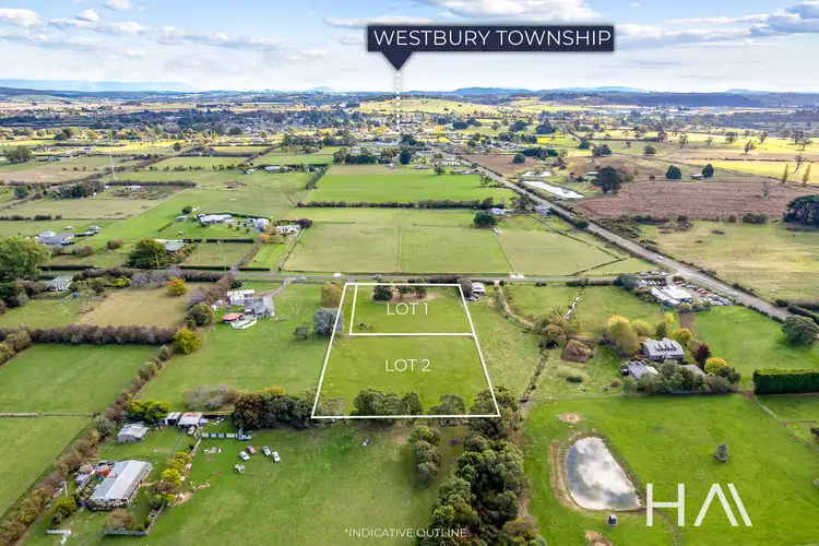Third view of Homely land listing, LOT 3, 23 Five Acre Row, Westbury TAS 7303