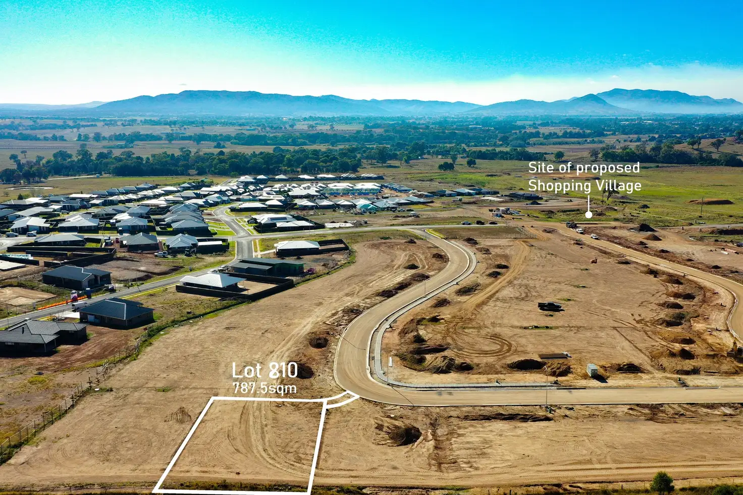 Main view of Homely land listing, LOT 810, 22 Davis Cres, Mudgee NSW 2850