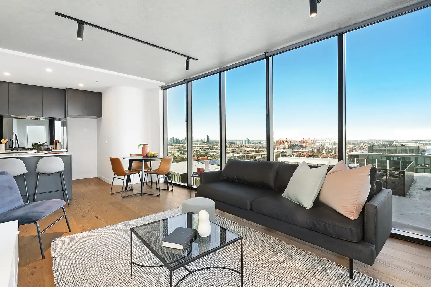 Main view of Homely apartment listing, 1808/6 Joseph Road, Footscray VIC 3011