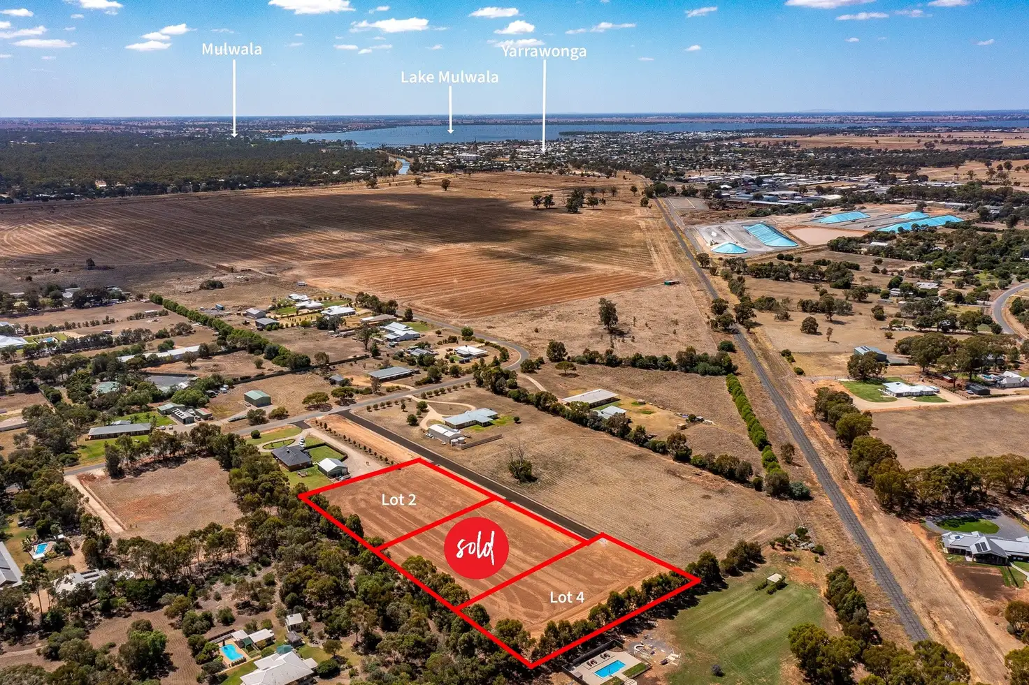 Main view of Homely land listing, LOT 2,4, 22 Pineview Drive, Yarrawonga VIC 3730