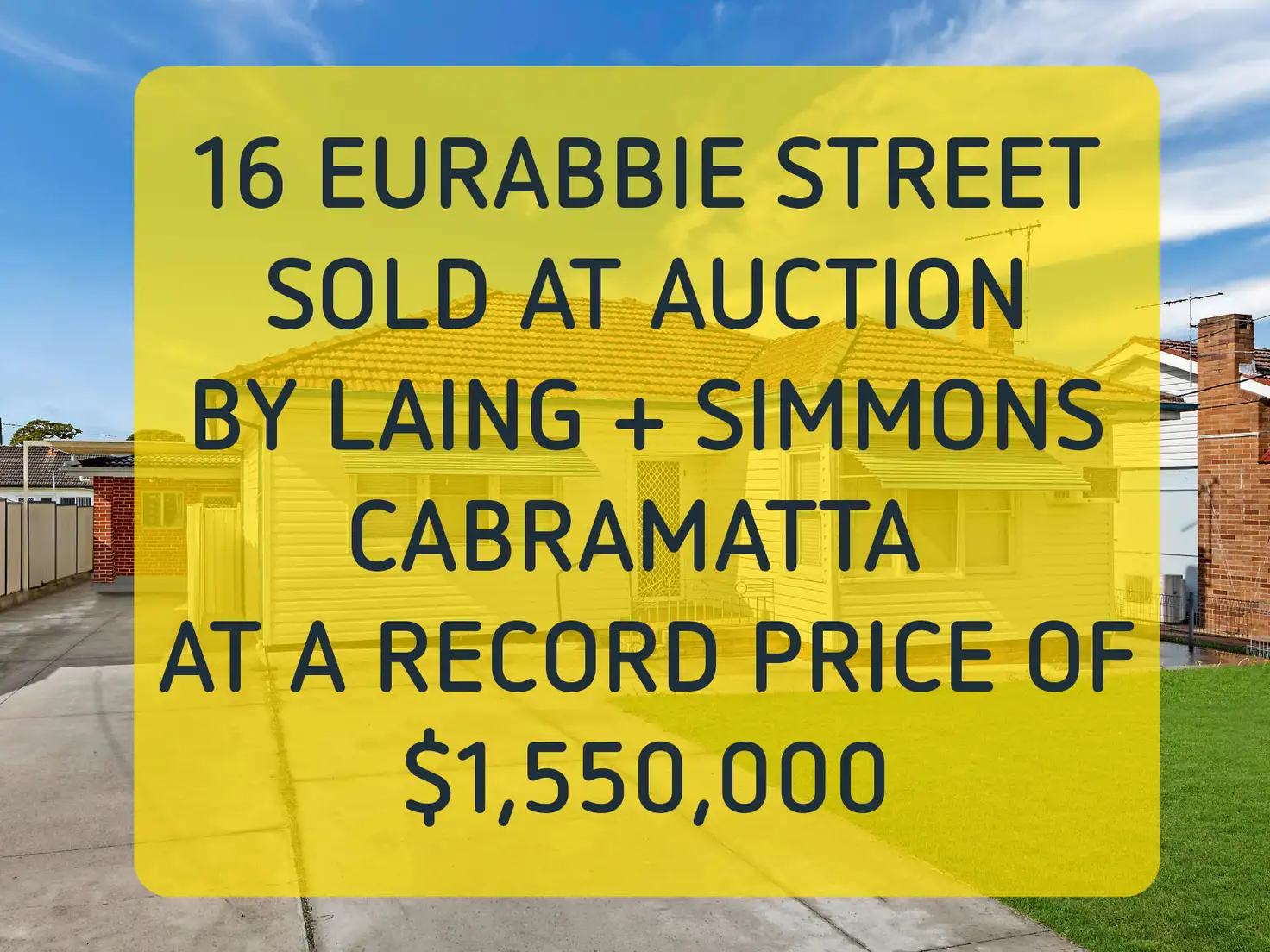 Main view of Homely house listing, 16 Eurabbie Street, Cabramatta NSW 2166