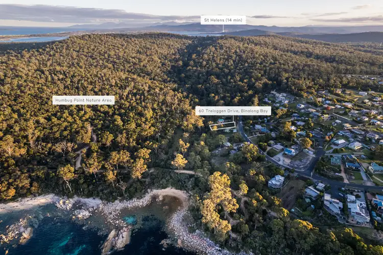 Main view of Homely land listing, 60 Treloggen Drive, Binalong Bay TAS 7216