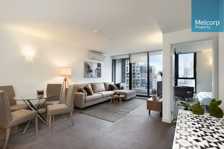 Main view of Homely apartment listing, 2602/200 Spencer Street, Melbourne VIC 3000