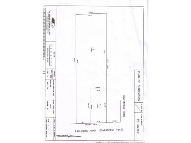 Third view of Homely land listing, Lot 1, 153 Faulkners Road, Mount Cottrell VIC 3024