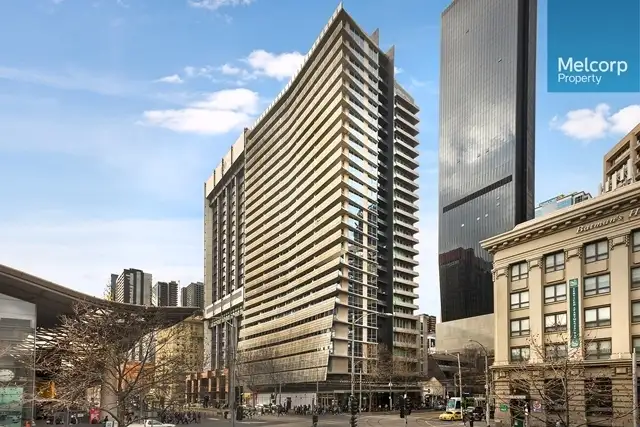 Third view of Homely apartment listing, 2208/620 Collins Street, Melbourne VIC 3000