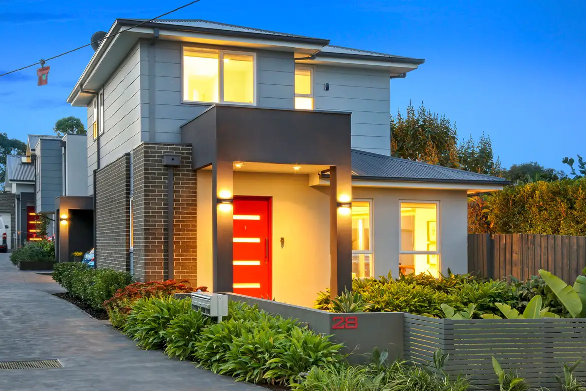 Main view of Homely townhouse listing, 1/28 North Road, Reservoir VIC 3073