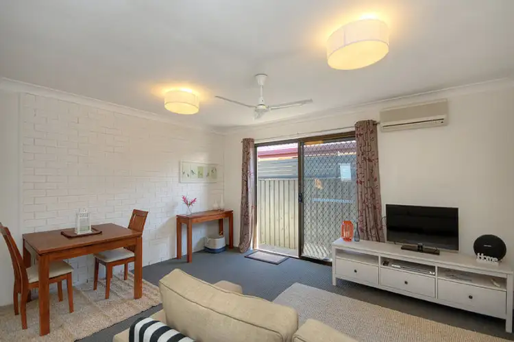 Main view of Homely semi-detached listing, 1/23 Chainey Avenue, Miami QLD 4220