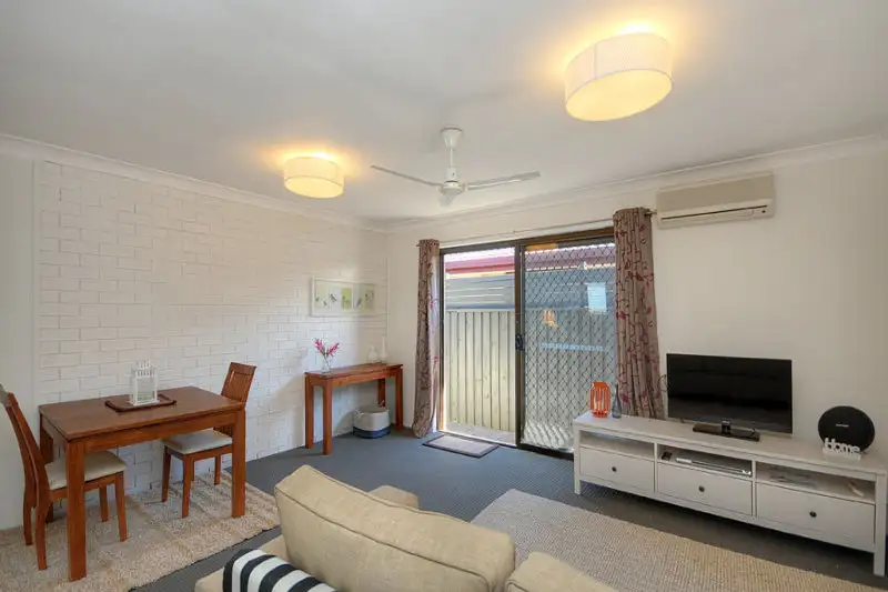 Main view of Homely semi-detached listing, 1/23 Chainey Avenue, Miami QLD 4220