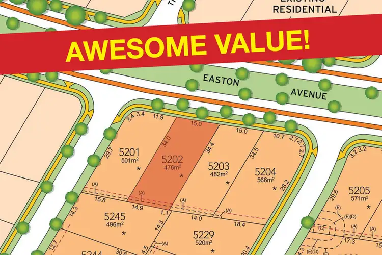 Lot 5202 Easton Avenue, Spring Farm NSW 2570