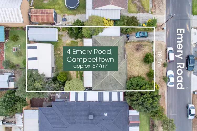 Main view of Homely house listing, 4 Emery Road, Campbelltown SA 5074
