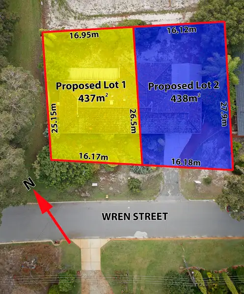 Third view of Homely land listing, LOT 1, 16 Wren Street, Dianella WA 6059