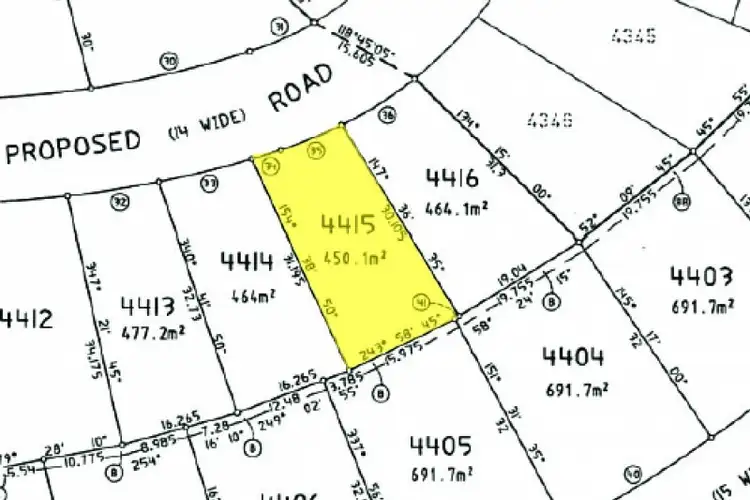 Lot 4415 ., Spring Farm NSW 2570