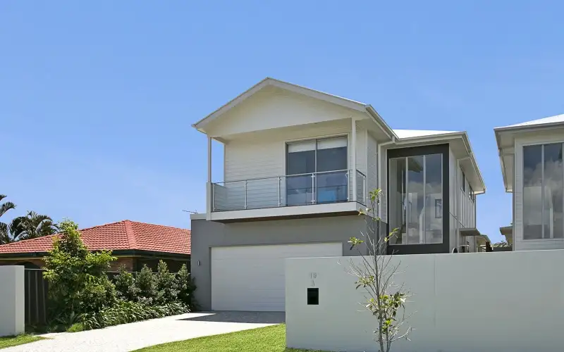 Main view of Homely villa listing, 19a Avanti Street, Mermaid Waters QLD 4218