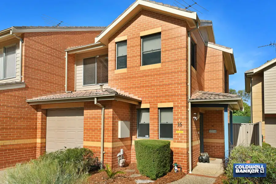 Main view of Homely townhouse listing, 16/11-13 Armata Court, Wattle Grove NSW 2173