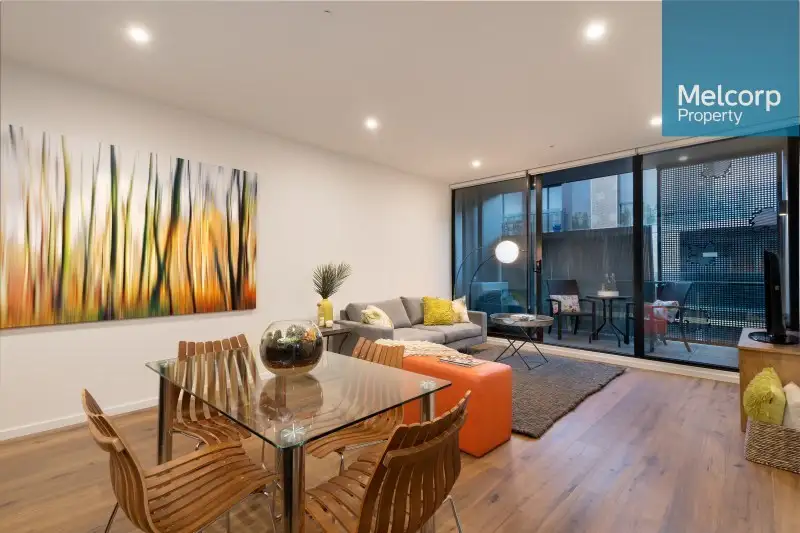 Main view of Homely apartment listing, 301/68 Leveson Street, North Melbourne VIC 3051