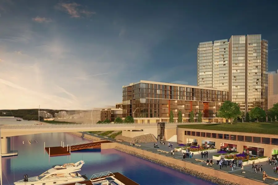 Main view of Homely apartment listing, 2407/10 Footbridge Boulevard, Wentworth Point NSW 2127